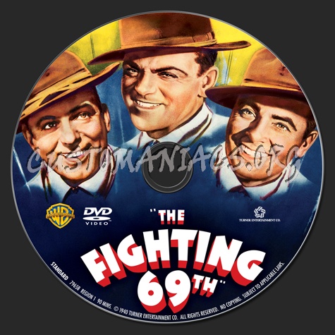 The Fighting 69th dvd label