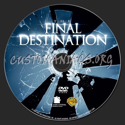 The Final Destination dvd label