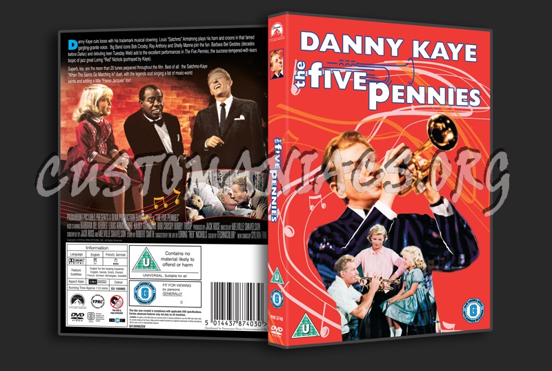 The Five Pennies dvd cover