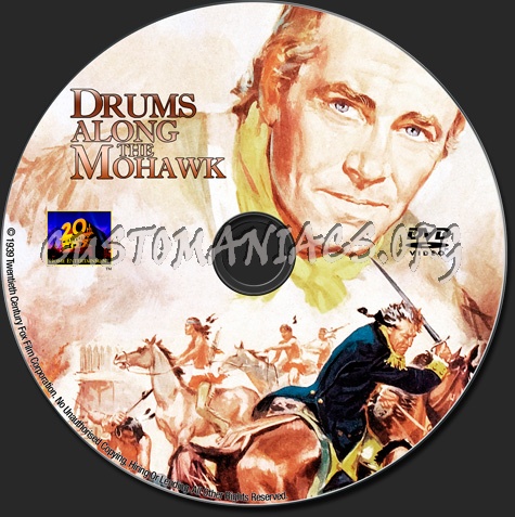 Drums Along The Mohawk dvd label