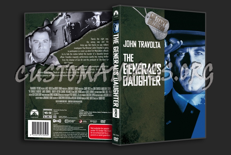 The General's Daughter dvd cover