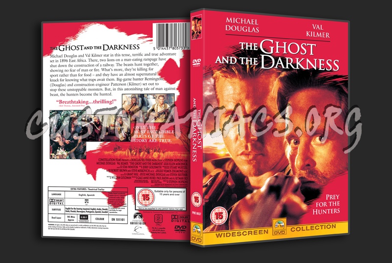 The Ghost and the Darkness dvd cover