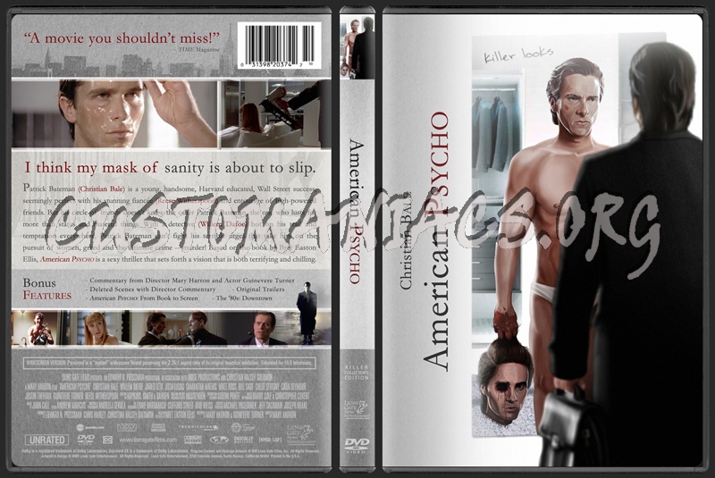 American Psycho dvd cover