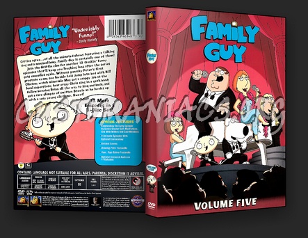 Family Guy Volume 5 dvd cover