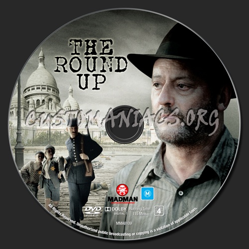 The Round Up dvd label