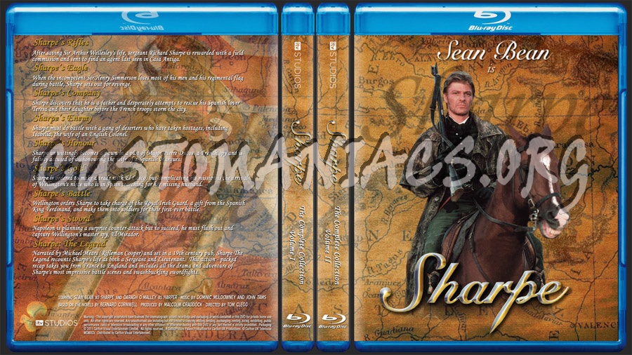 Sharpe: The Complete Collection blu-ray cover