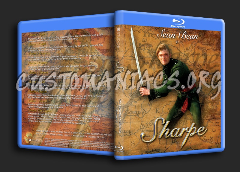 Sharpe: The Complete Collection blu-ray cover