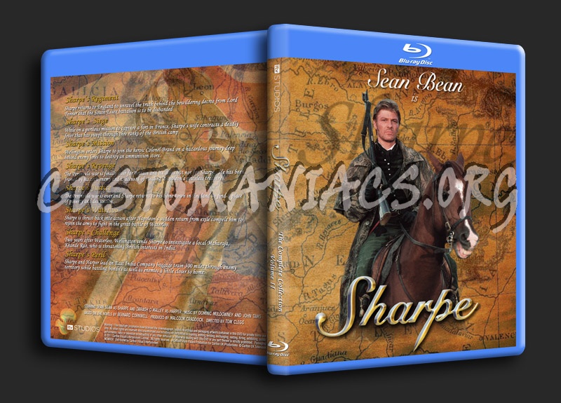 Sharpe: The Complete Collection blu-ray cover