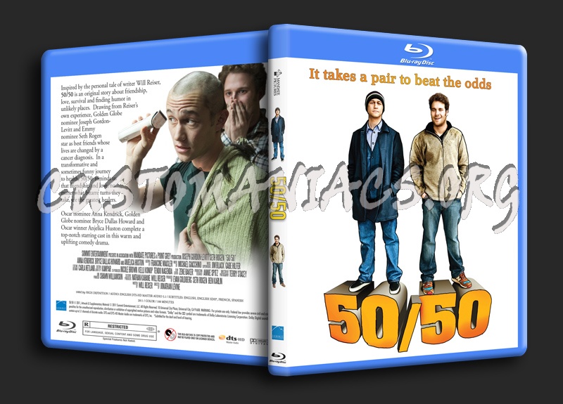 50/50 blu-ray cover