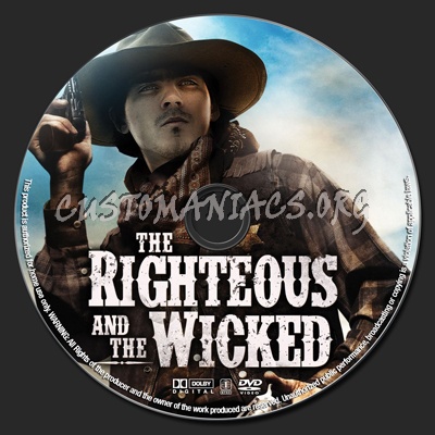 The Righteous And The Wicked dvd label