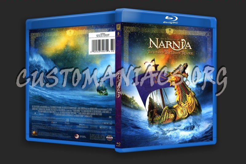 Chronicles of Narnia: The Voyage of the Dawn Treader blu-ray cover