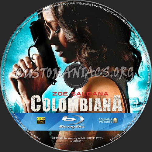 Colombiana blu-ray label - DVD Covers & Labels by Customaniacs, id ...