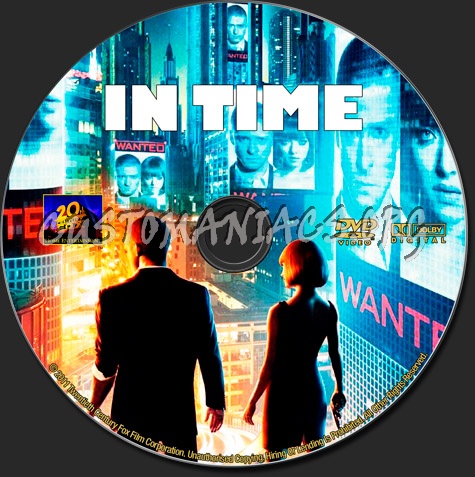 In Time dvd label