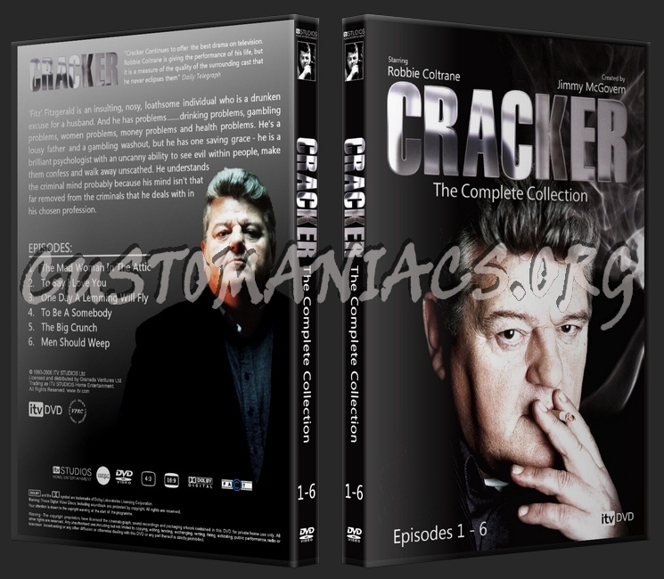 Cracker The Complete Collection dvd cover