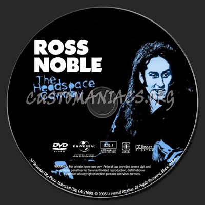 Ross Noble Headspace Cowboy dvd label