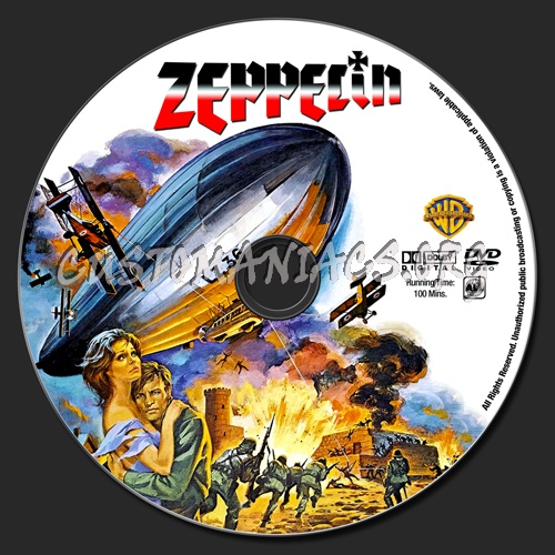 Zeppelin dvd label