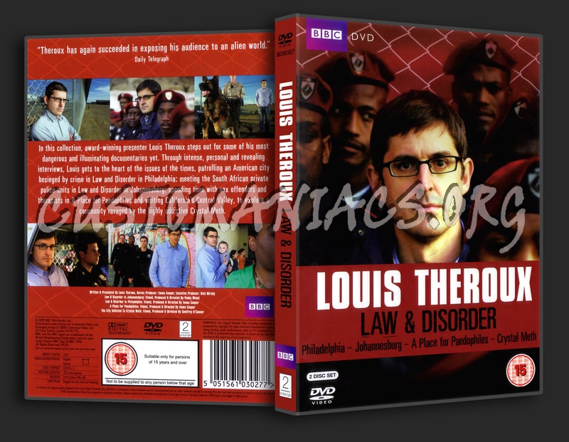 Louis Theroux Law & Disorder dvd cover