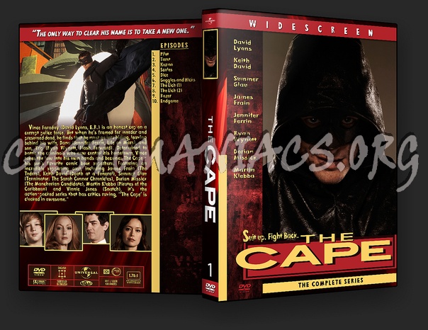 The Cape dvd cover