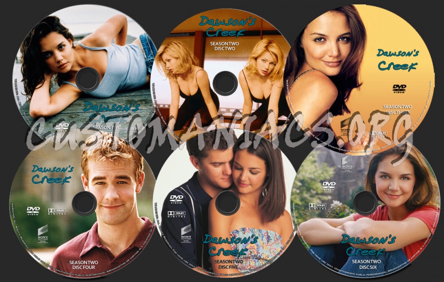 Dawson's Creek - Season 2 dvd label