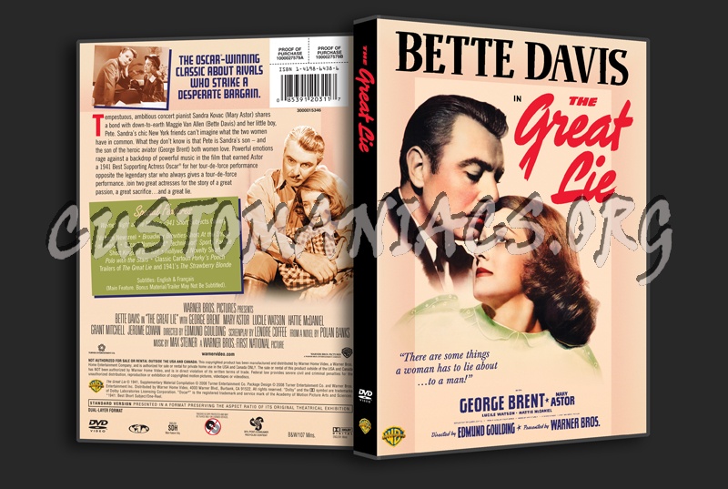 The Great Lie dvd cover