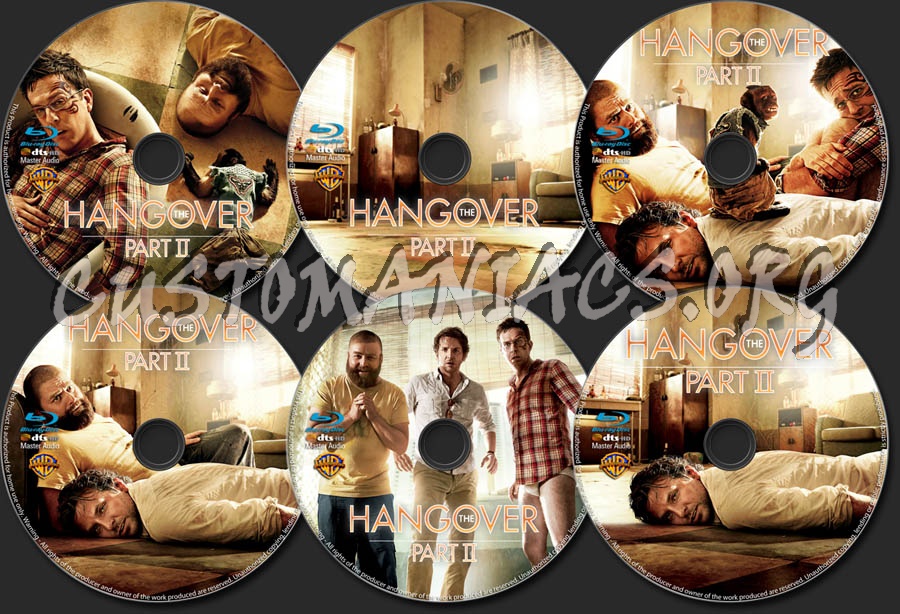 The Hangover Part Ii blu-ray label