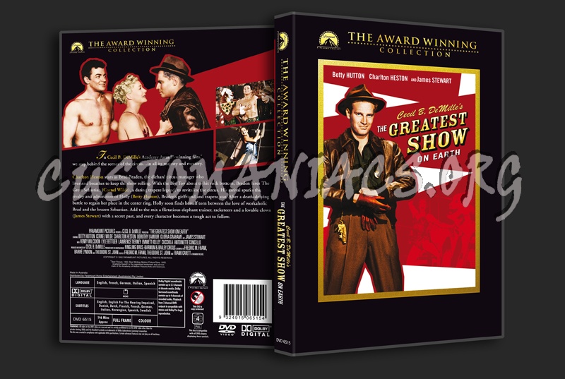 The Greatest Show on Earth dvd cover