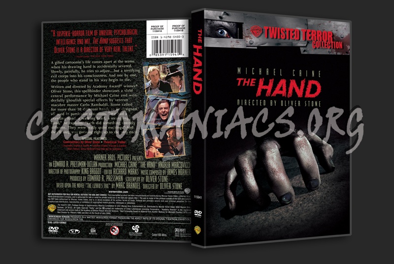 The Hand dvd cover