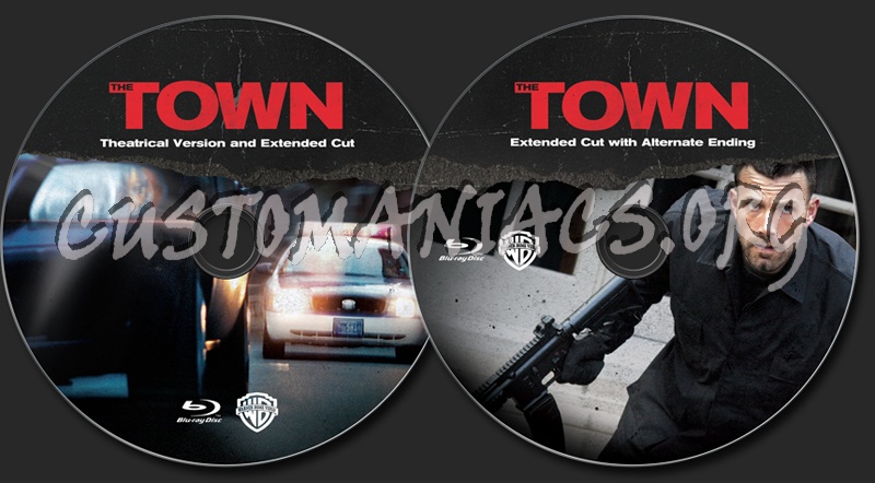 The Town blu-ray label