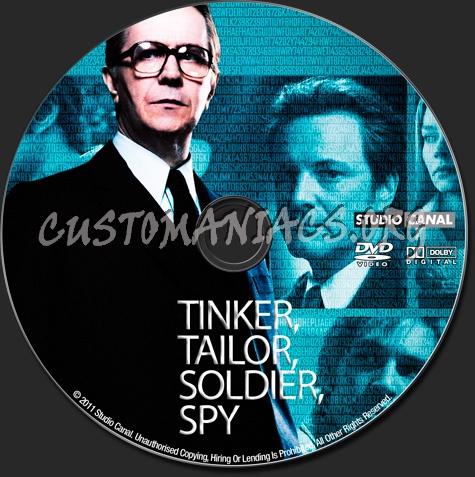 Tinker Tailor Soldier Spy (2011) dvd label