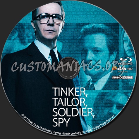 Tinker Tailor Soldier Spy (2011) blu-ray label