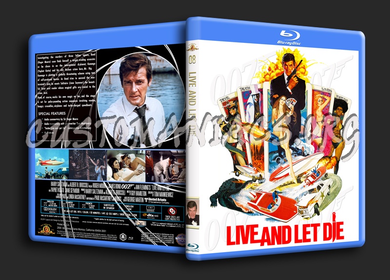 Live and Let Die blu-ray cover