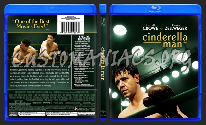 Cinderella Man blu-ray cover