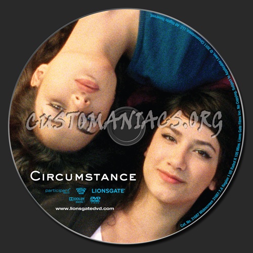 Circumstance dvd label