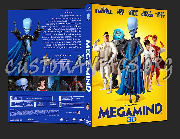 Megamind dvd cover