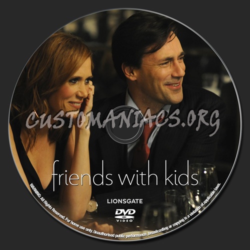 Friends with Kids dvd label