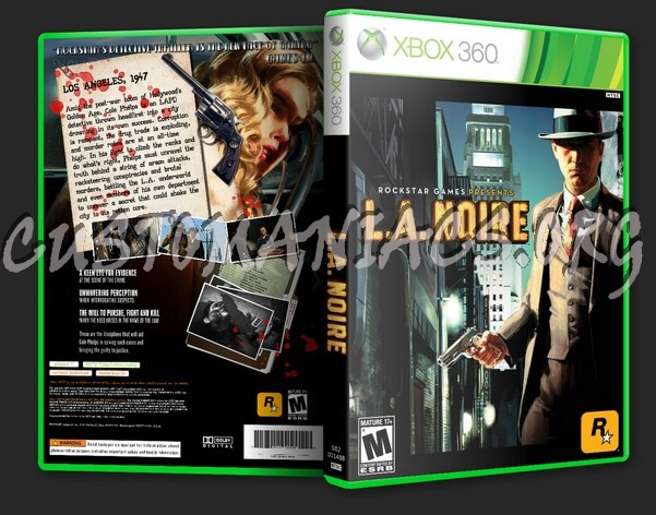 L.A. Noire dvd cover