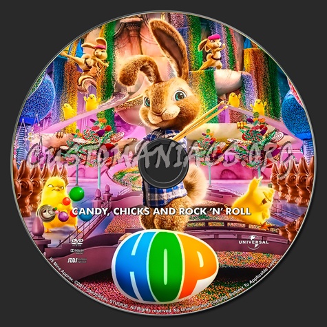 Hop dvd label