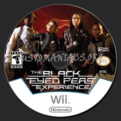 Black Eyed Peas Experience dvd label