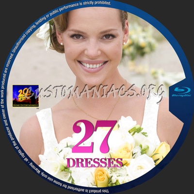 27 Dresses blu-ray label