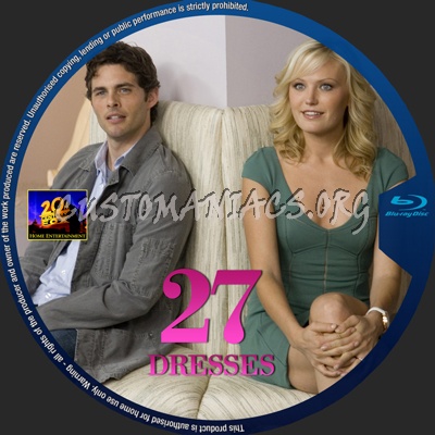 27 Dresses blu-ray label