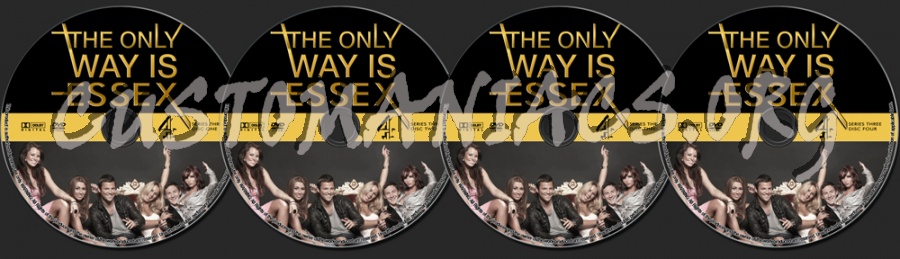 The Only Way Is Essex Series Three dvd label