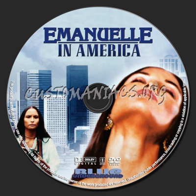 Emanuelle In America dvd label