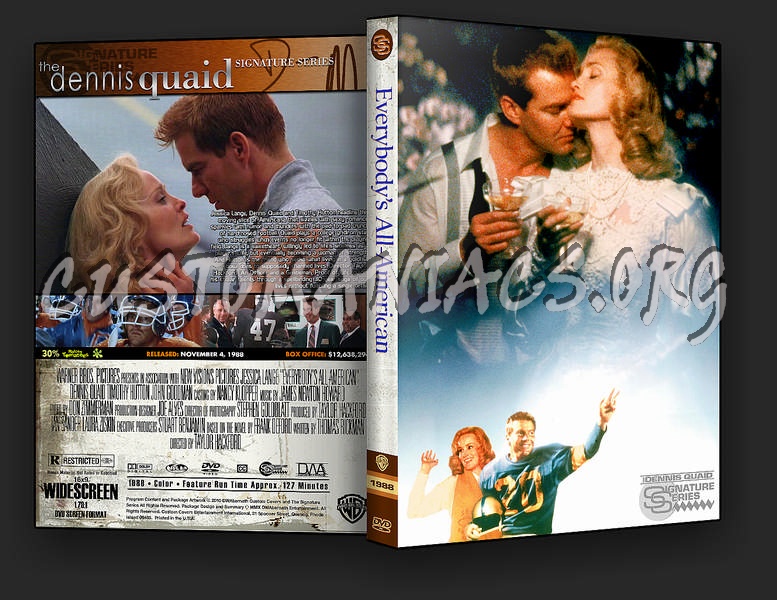 Everybody's All-American dvd cover