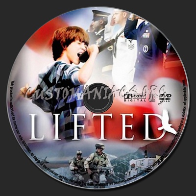 Lifted dvd label