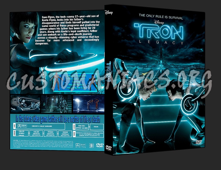 Tron Legacy dvd cover