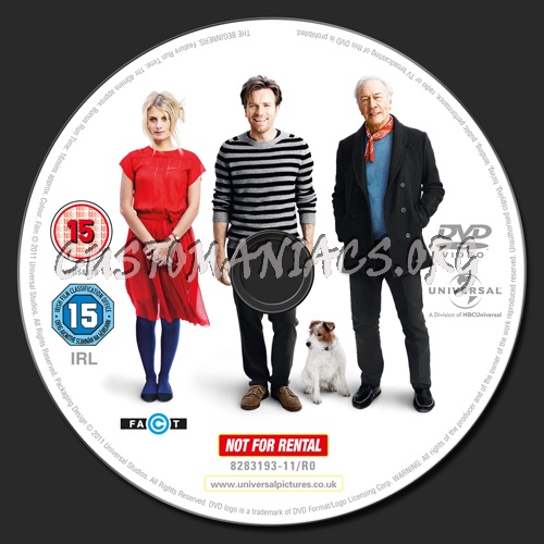 Beginners dvd label