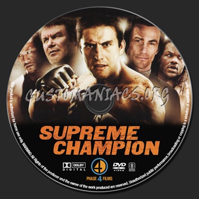 Supreme Champion dvd label