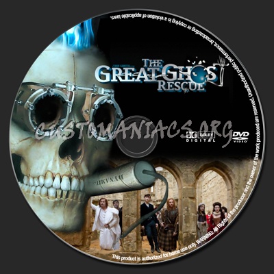 The Great Ghost Rescue dvd label