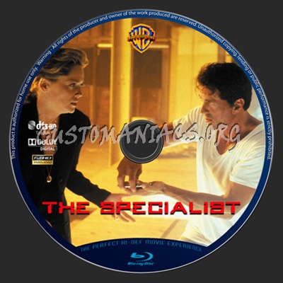 The Specialist blu-ray label