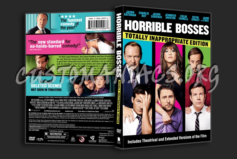 Horrible Bosses dvd cover